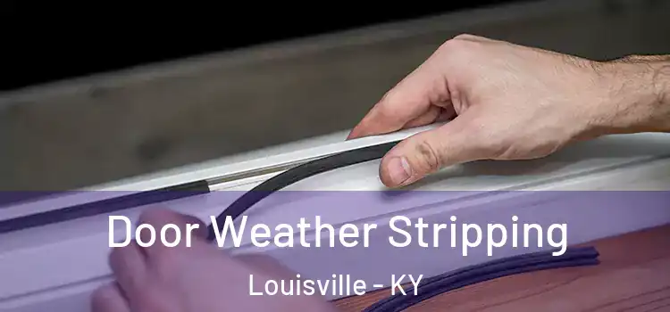 Door Weather Stripping Louisville - KY